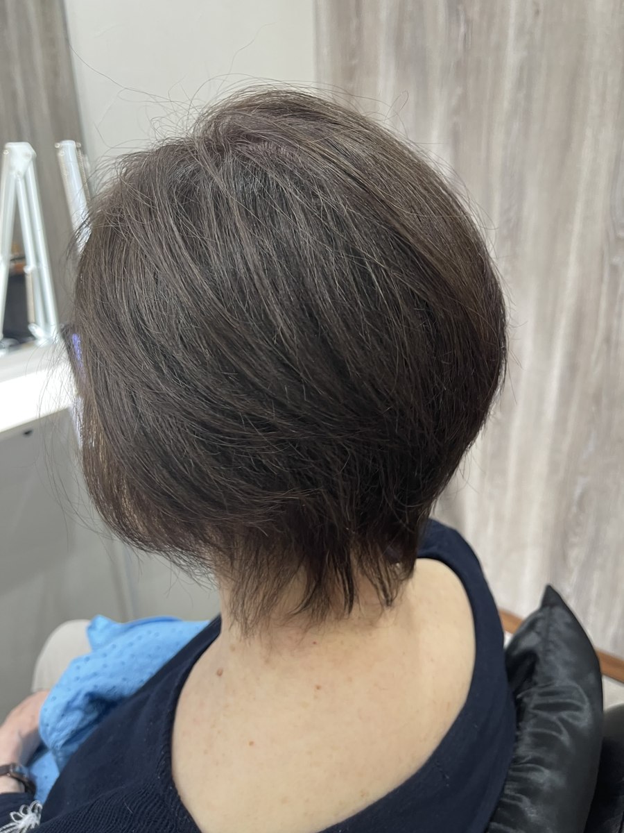 実際のお客様の仕上がり
