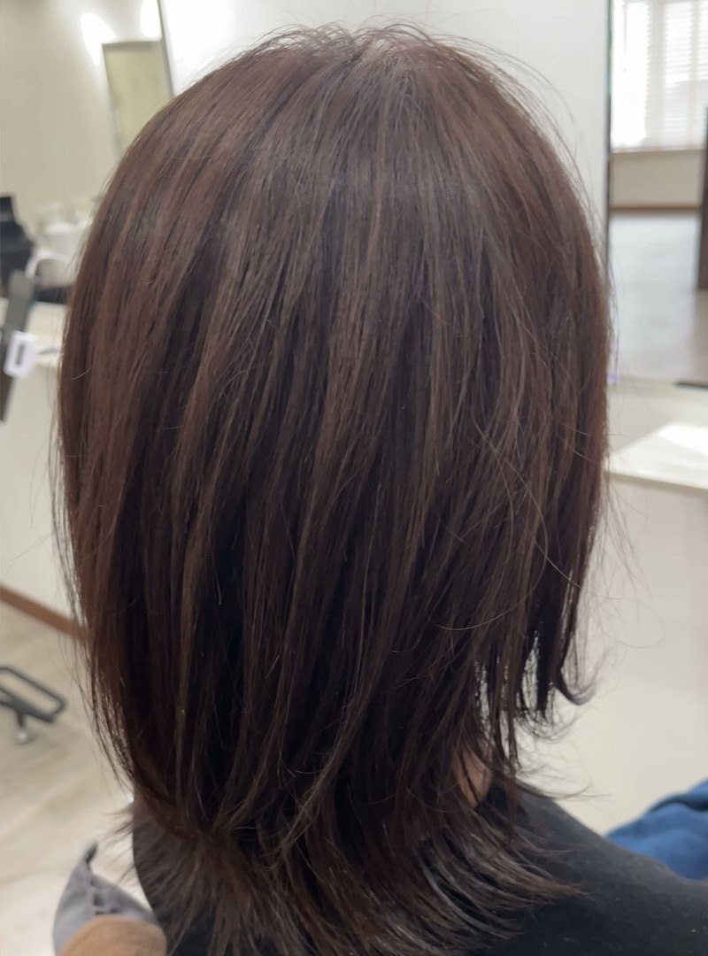 実際のお客様の仕上がり